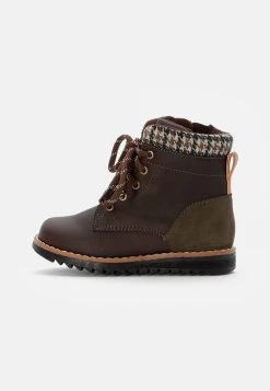 Coupon 💯 Friboo BOOTIES - Bottines à lacets - dark brown Meilleure qualité bottes et bottines rond enfant ✔️