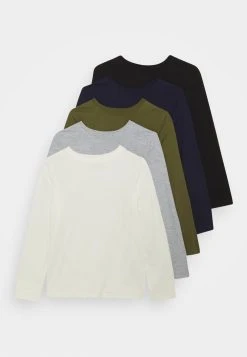 Budget 🌟 Prix Aimable Friboo 5 PACK - T-shirt à manches longues t-shirts col rond kids 🧨