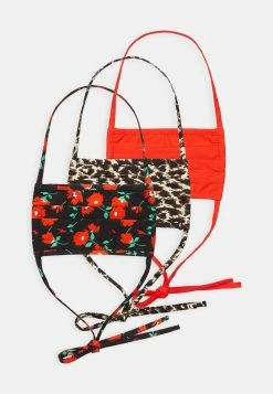 De gros ⭐ Friboo Se Vend Bas Prix 3 PACK - Masque en tissu accessoires imprim&eacute; animal unisex 🎉