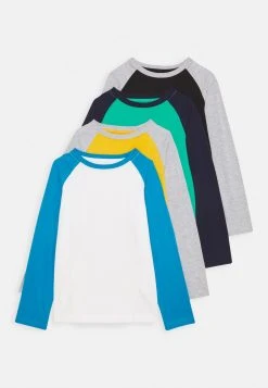 Bon marché ⌛ Friboo Prix Jamais Vus 4 PACK - T-shirt à manches longues t-shirts col rond male ⌛