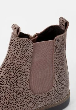 Le moins cher ⭐ Friboo Réduction LEATHER BOOTIES - Bottines bottes et bottines rond kids ✔️ -Friboo Soldes 586229f4cdbb4fe5854869e7256506ce