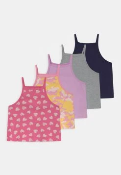 Le moins cher ❤️ Prix De Lancement Friboo 5 PACK - Débardeur t-shirts col carr&eacute; enfant ✔️