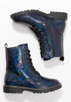 Bon marché ✨ Friboo Bottines à lacets Soldes bottes et bottines rond kids 😀