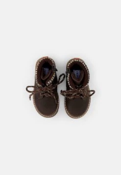 Coupon 💯 Friboo BOOTIES - Bottines à lacets - dark brown Meilleure qualité bottes et bottines rond enfant ✔️ -Friboo Soldes 75d2ca71d27a49a3b02e4bd9c1edf450