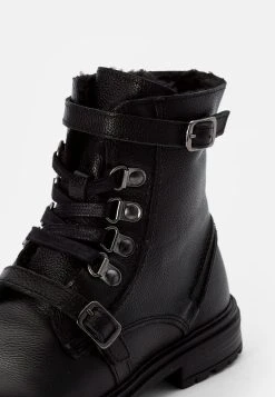 Sortie 🥰 Friboo Pas Cher LEATHER BOOTIES - Bottines à lacets bottes et bottines rond kids ⌛ -Friboo Soldes 8551ebe38f9c4275b74b28377f4646b5