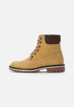 Bon marché 🤩 Prix De Lancement Friboo BOOTIES - Bottines à lacets bottes et bottines rond kids ⭐