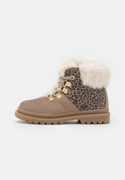 Promo 🥰 Friboo LEATHER - Bottines à lacets Prix Accessible bottes et bottines rond kids 🤩