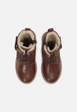 Top 10 ⌛ Friboo Vendre LEATHER - Bottines à lacets bottes et bottines rond kids 🥰 -Friboo Soldes eda6fb97919b46a2a709abffa87a5706